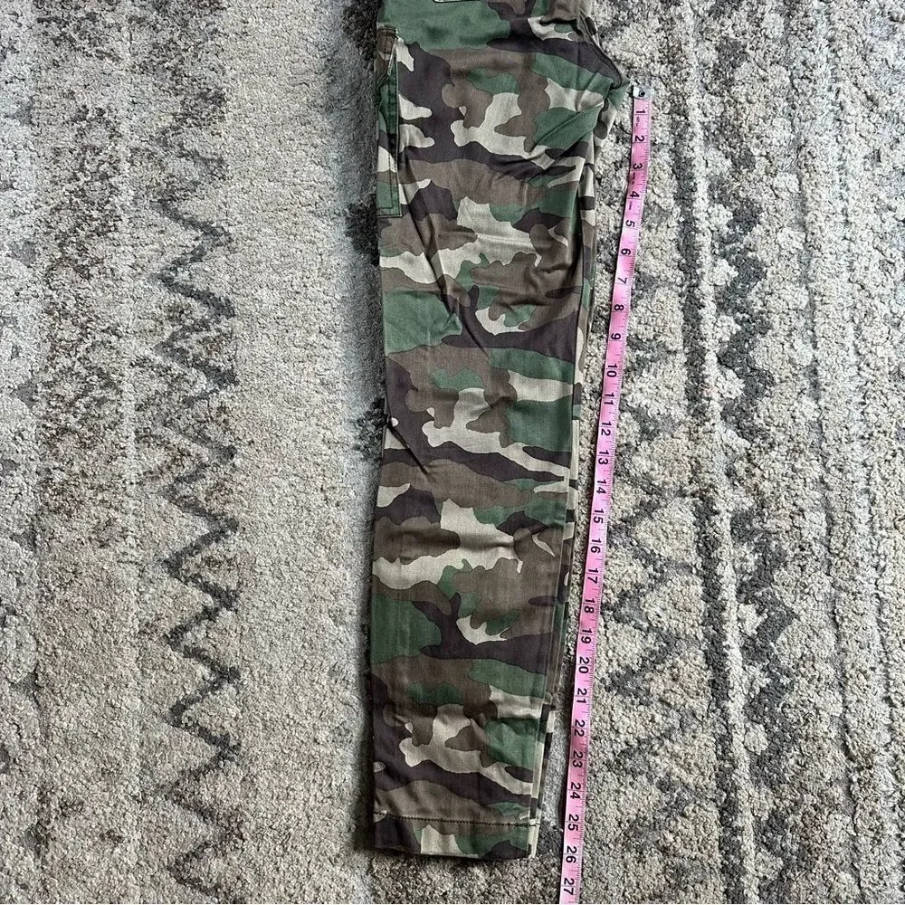 J.Crew Cargo Toothpick Camo Pants 25